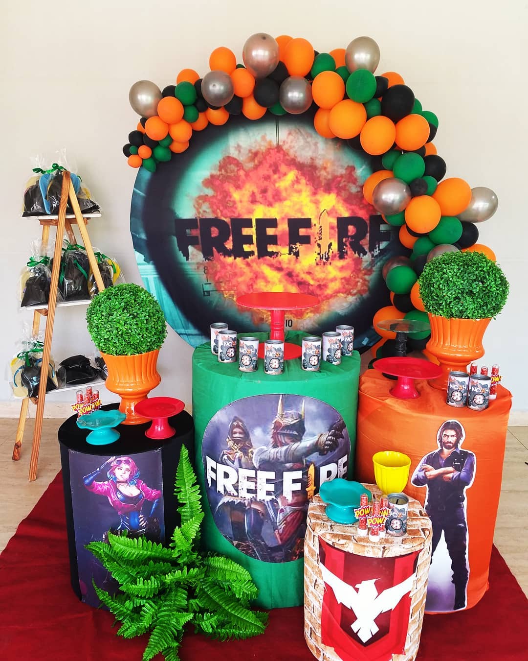 Festa Free Fire: 40 ideias com o jogo mais amado do momento