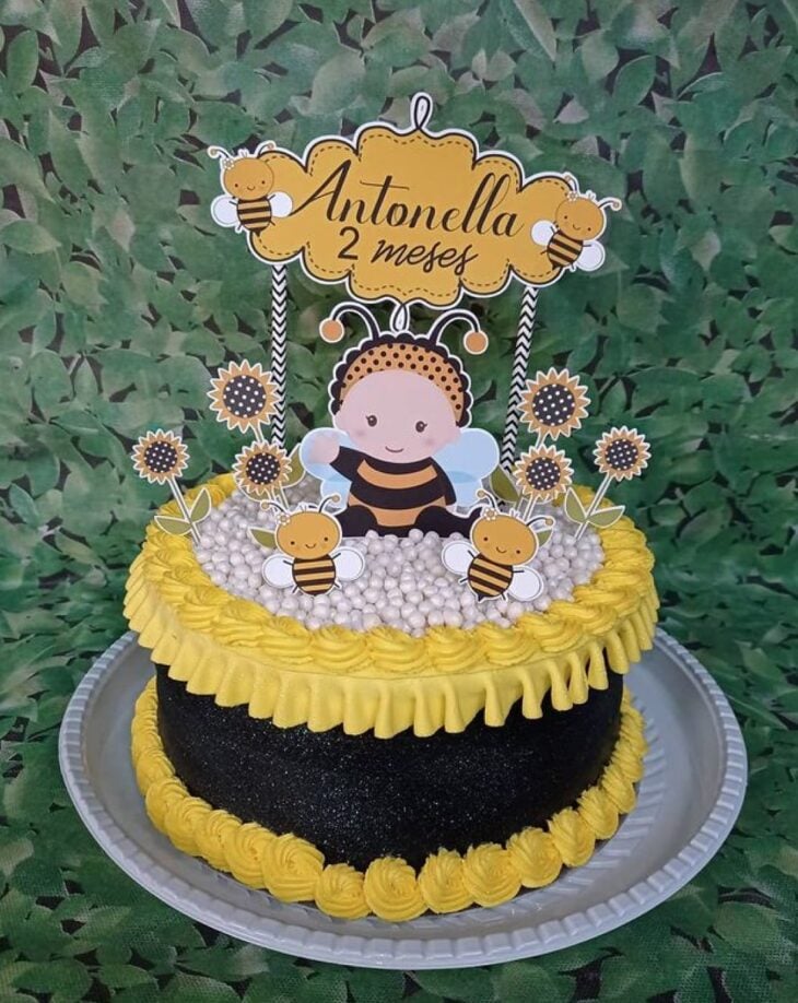 Foto de bolo da abelhinha 51 - 28