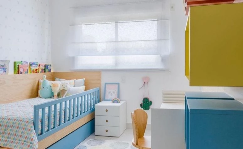 80 maneiras alegres de decorar um quarto infantil pequeno