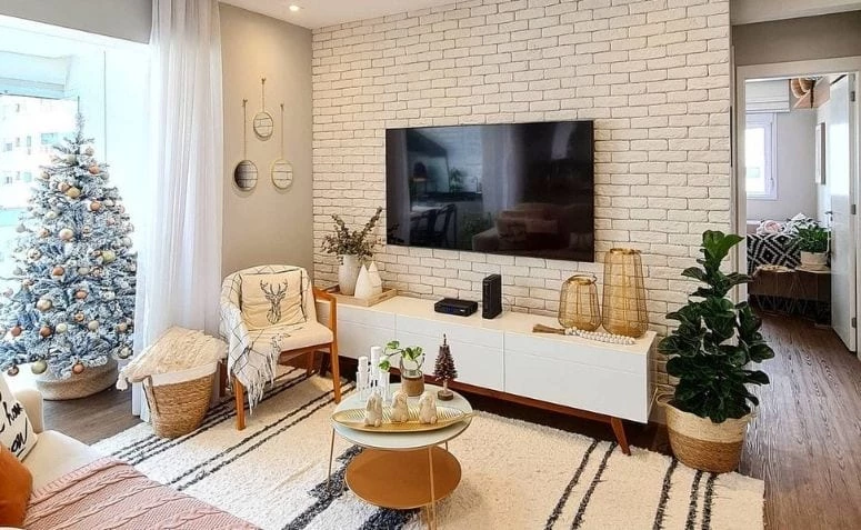Como colocar TV na parede para ter um espaço sofisticado e clean