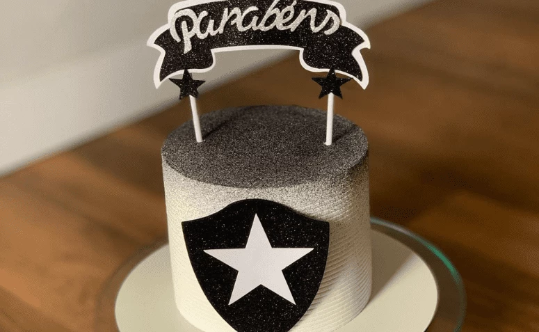 40 inspirações gloriosas de bolo do Botafogo para sua comemoração