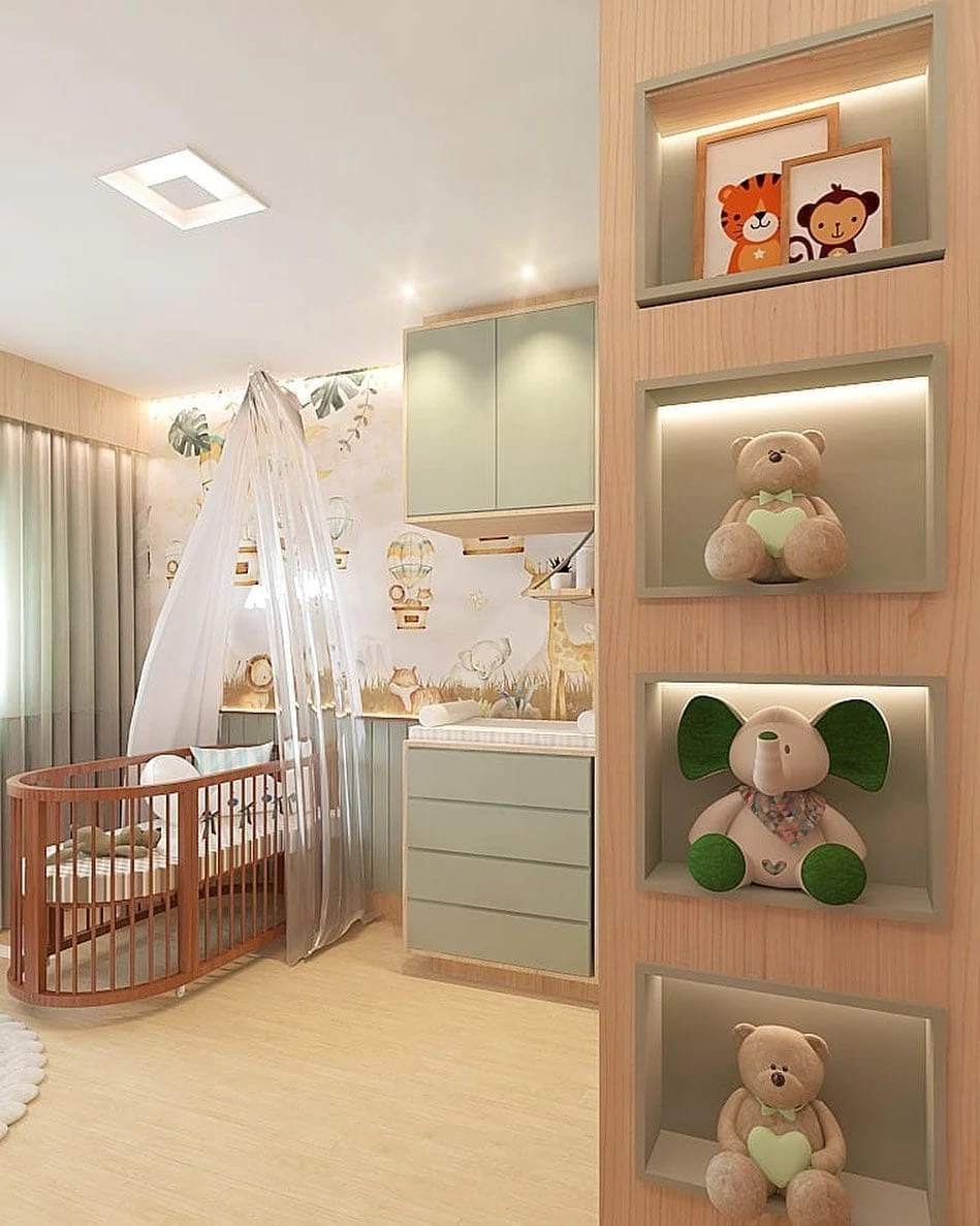 bichinhos safari quarto de bebe