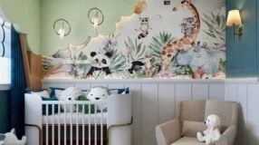 Foto de quarto de bebe safari 15 - 3