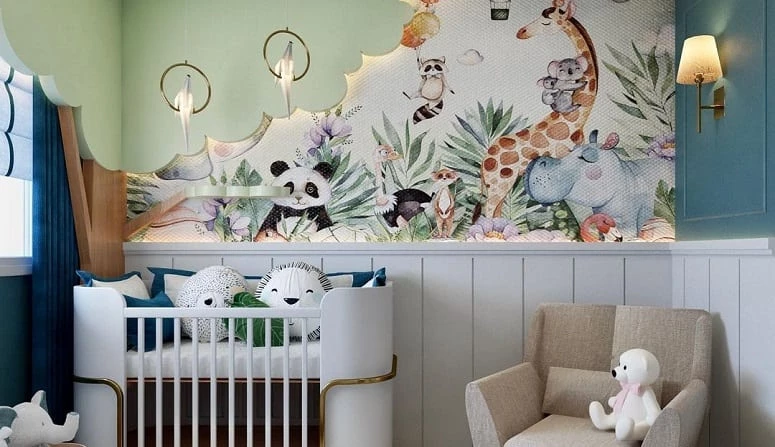 30 fotos de quarto de bebê safári para uma decoração divertida
