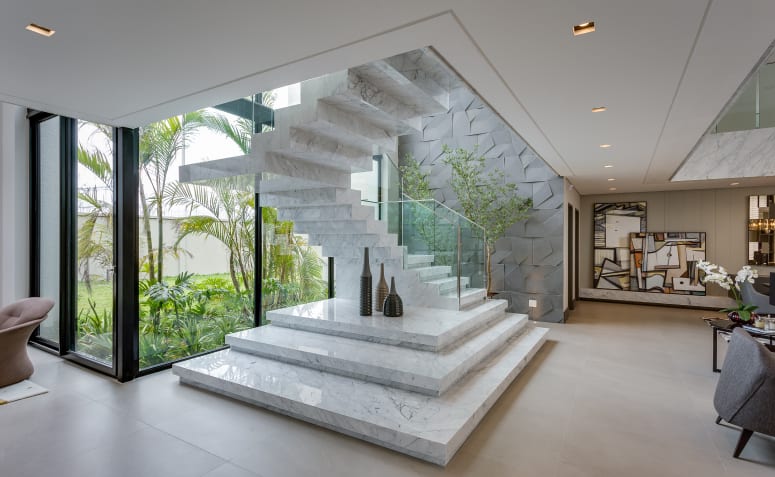 60 modelos de escadas modernas que são uma obra de arte