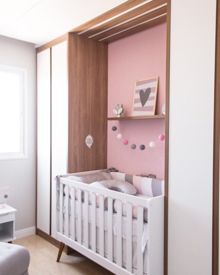 Foto de quarto de bebe rosa 48 - 48