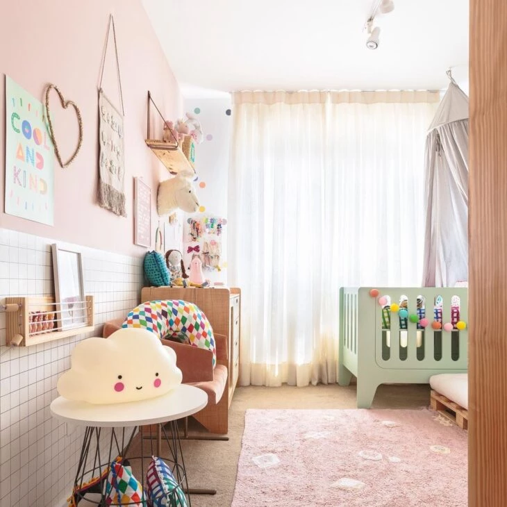 Foto de quarto de bebe rosa 5 - 5
