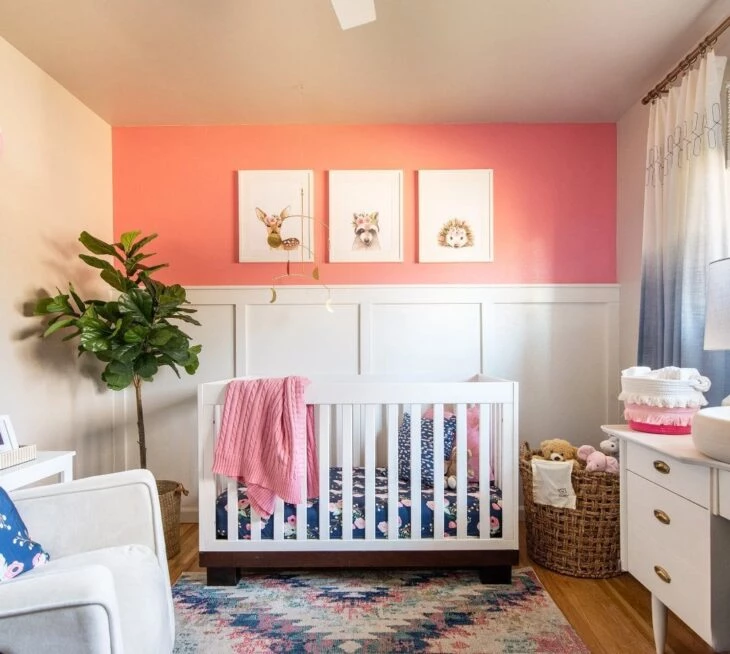 Foto de quarto de bebe rosa 51 - 51