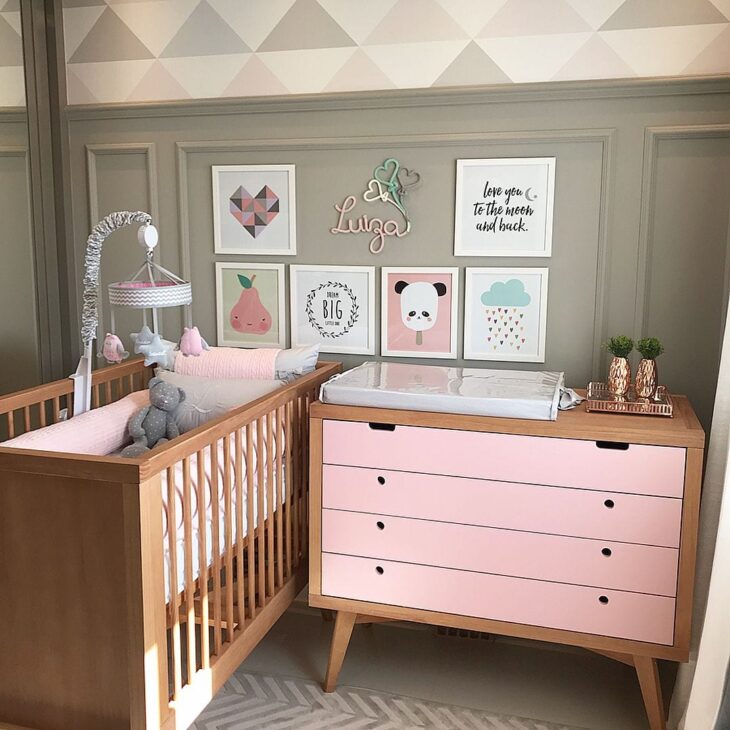 Foto de quarto de bebe rosa 58 - 58