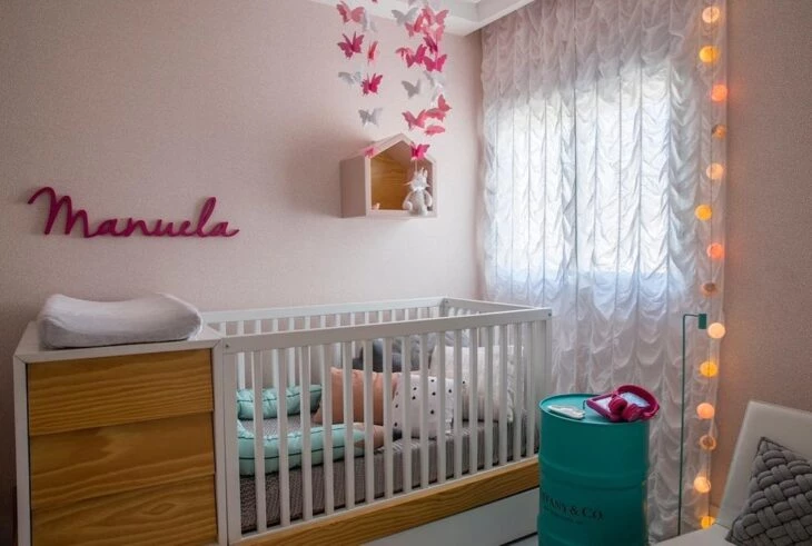 Foto de quarto de bebe rosa 59 - 59