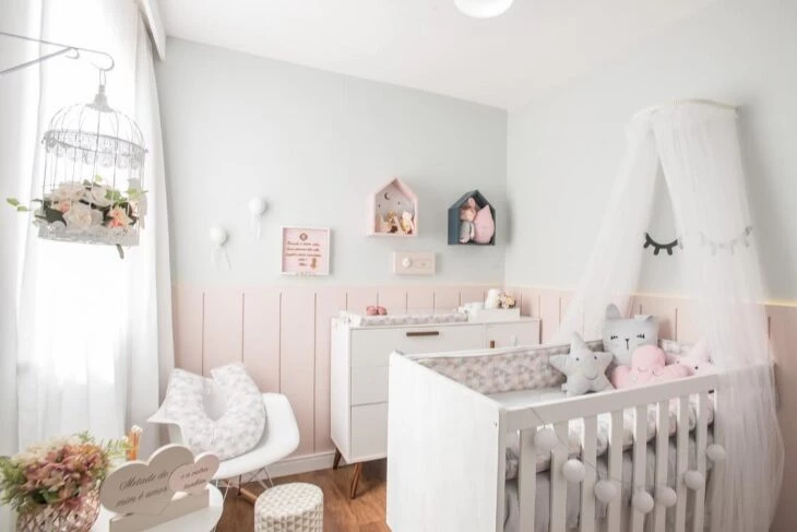 Foto de quarto de bebe rosa 6 - 6