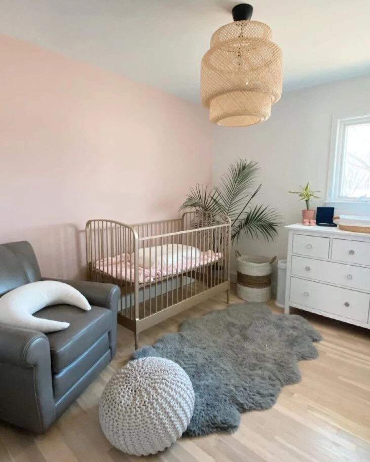 Foto de quarto de bebe rosa 60 - 60