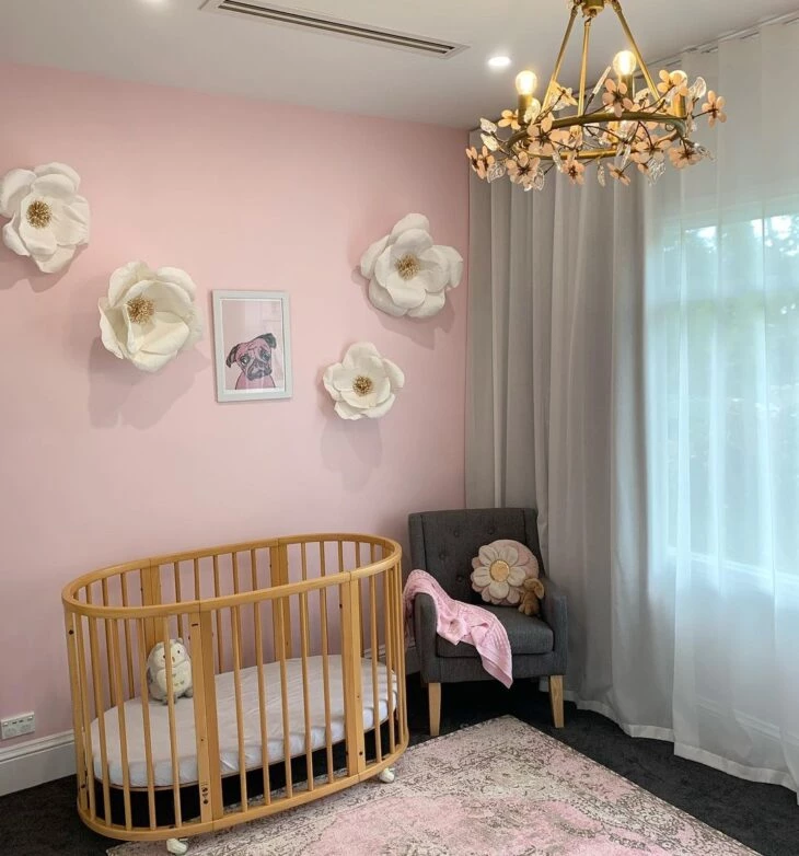 Foto de quarto de bebe rosa 67 - 67