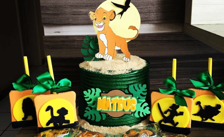 90 ideias de bolo do Rei Leão que te farão cantar Hakuna Matata