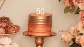 Foto de bolo de 50 anos 00 - 2