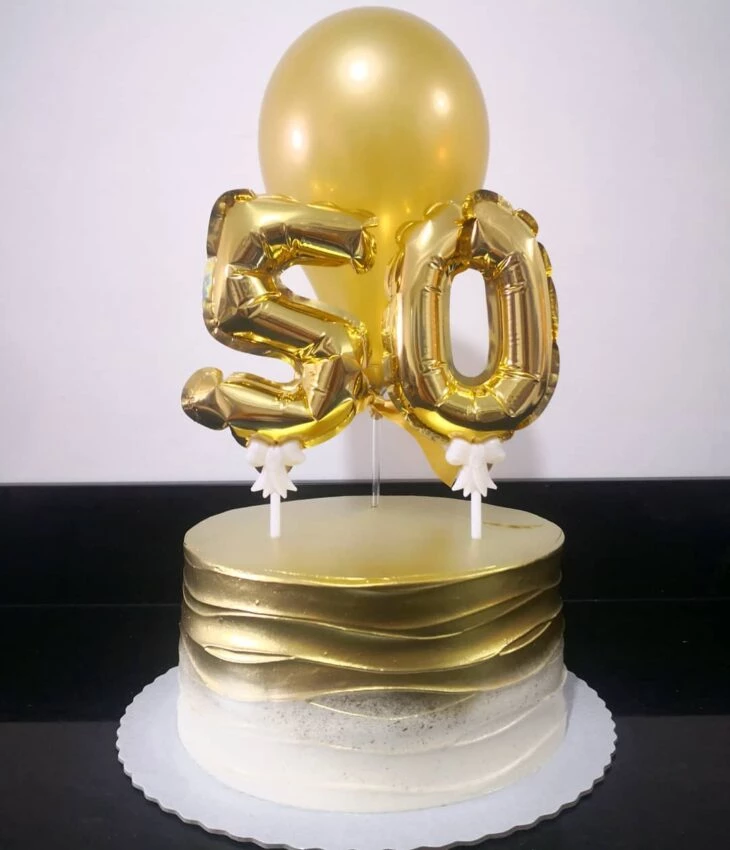Foto de bolo de 50 anos 30 - 33