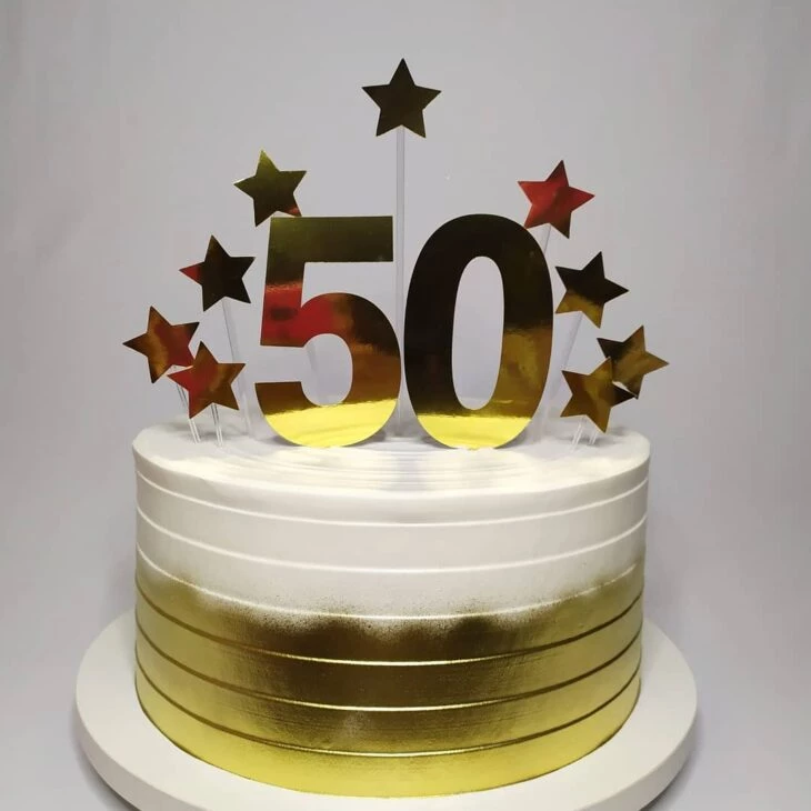 Foto de bolo de 50 anos 49 - 52