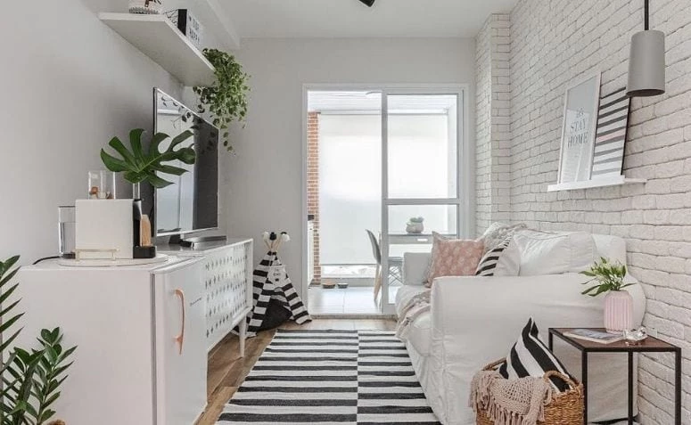 70 ideias de decorações estilosas para sala de apartamento pequeno