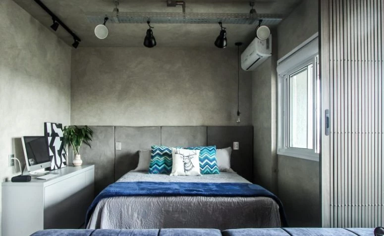 70 ideias para ter um quarto com estilo industrial