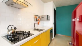 65 fotos de armário de cozinha amarelo para uma decoração ousada e colorida