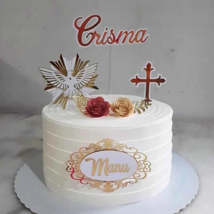 Artesanaty bolos: Bolo Crisma Feminino