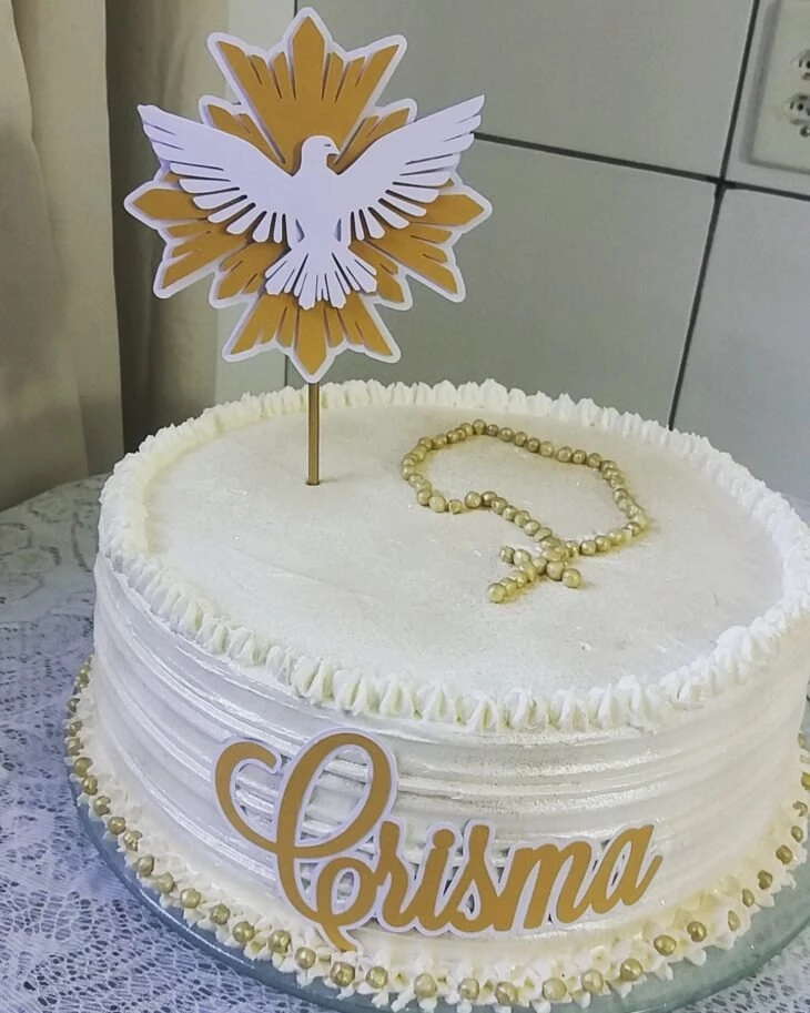 Artesanaty bolos: Bolo Crisma Feminino