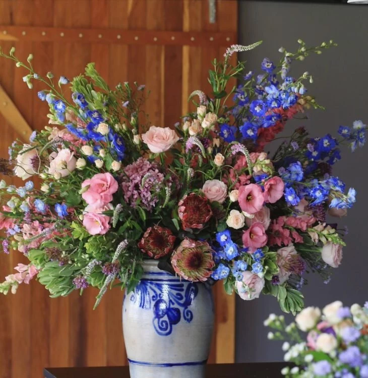 Foto de flores azuis 25 - 28