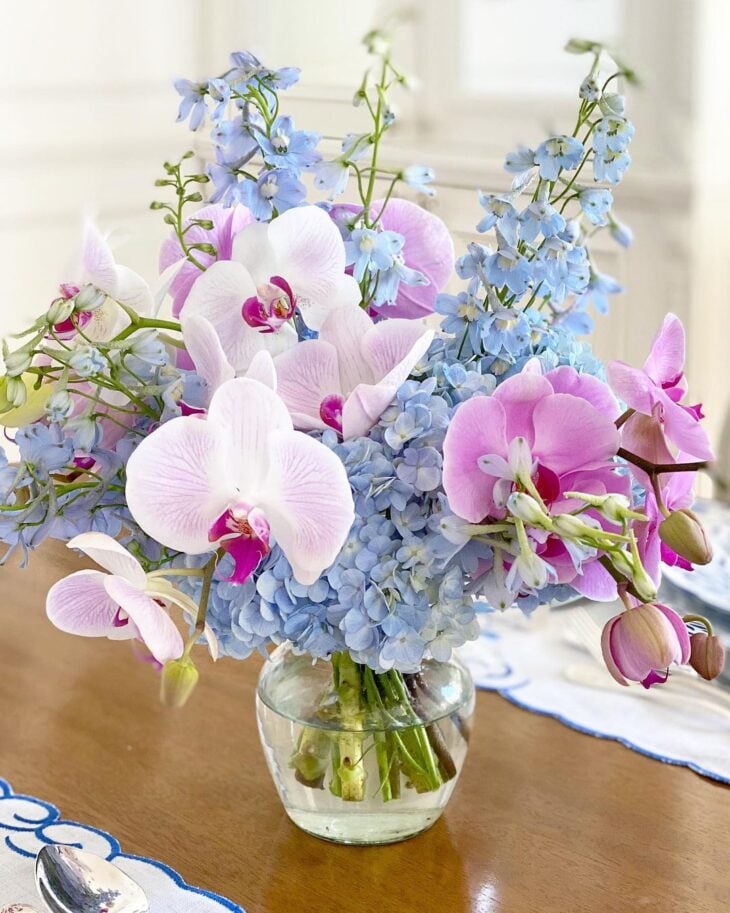 Foto de flores azuis 27 - 32