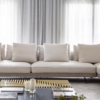 60 modelos de sofá grande que são espaçosos e estilosos