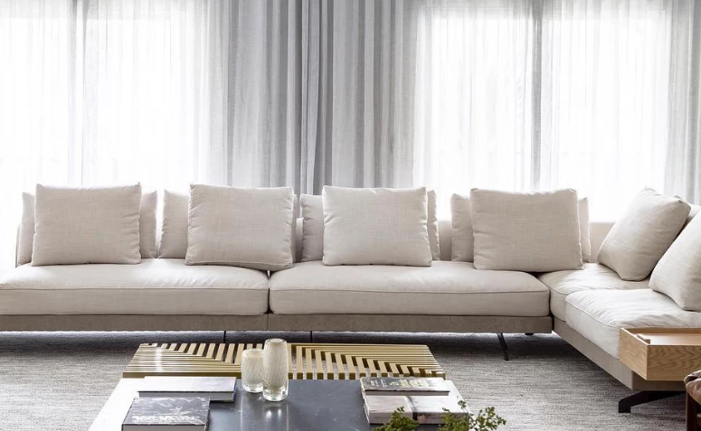 Sofá grande: 60 modelos que garantem conforto e sofisticação