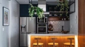 70 ideias de cozinha de apartamento para otimizar seu espaço