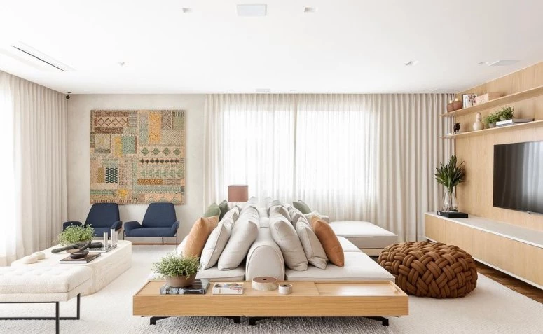 Aparador de sofá: 50 ideias para uma sala moderna e estilosa