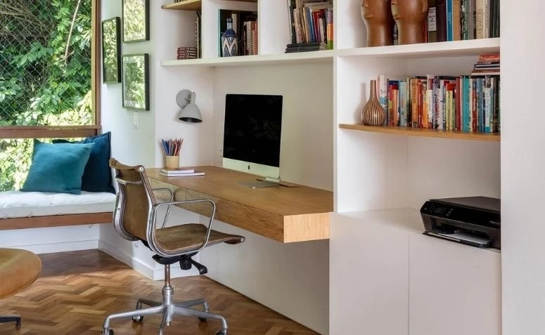 100 ideias de decoração de home office para enfeitar o seu cantinho