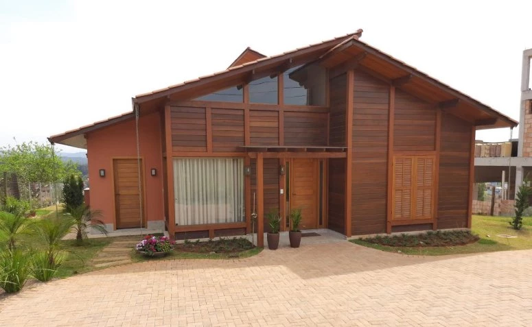80 projetos de casa de madeira moderna para construir a sua