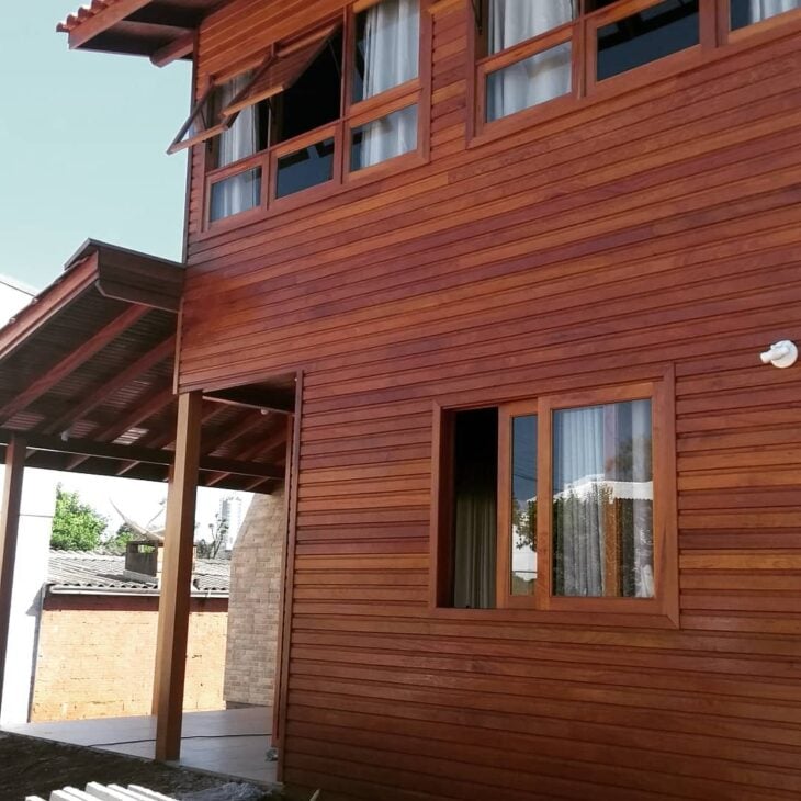 casa de madeira moderna