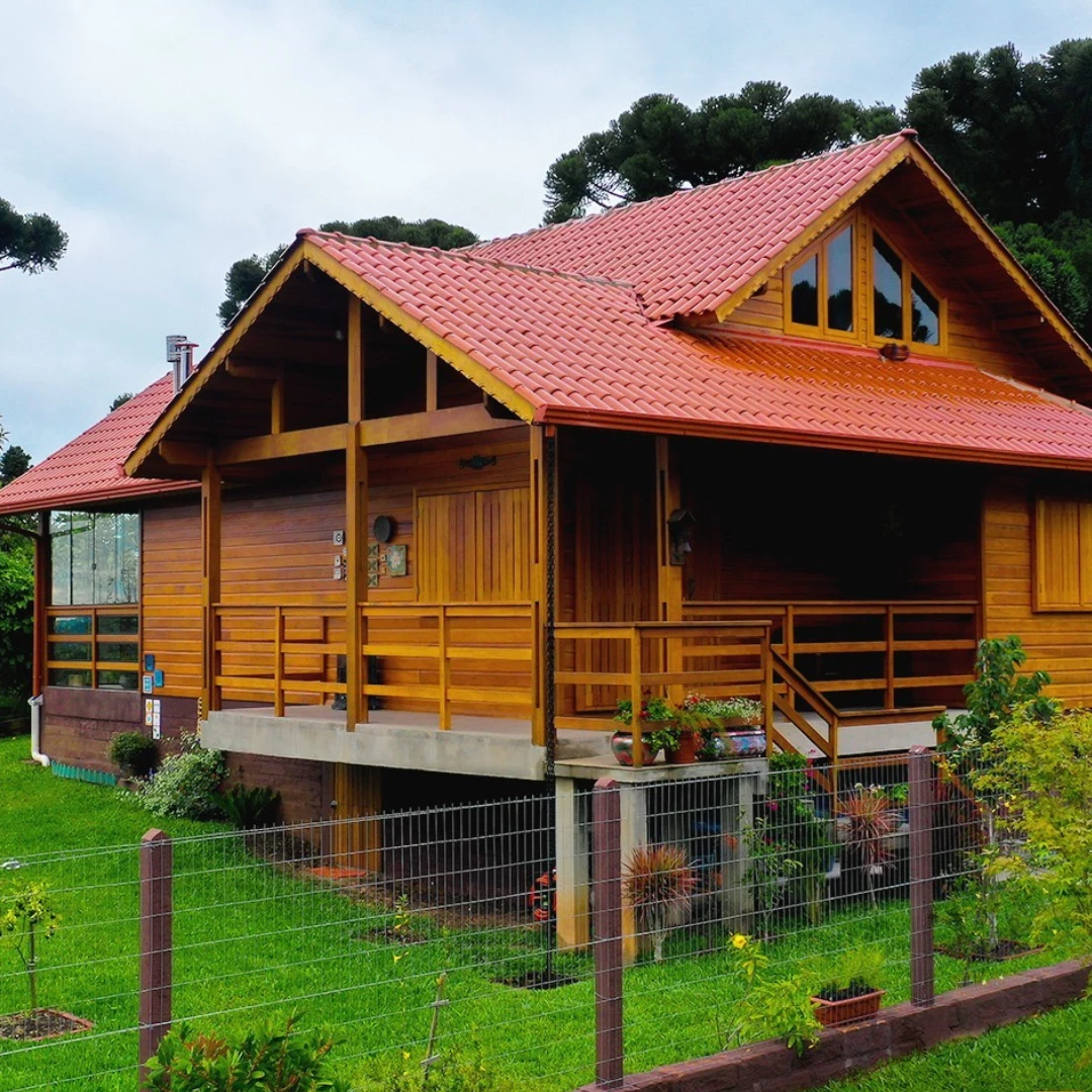 Foto de casa de madeira moderna 002 - 41