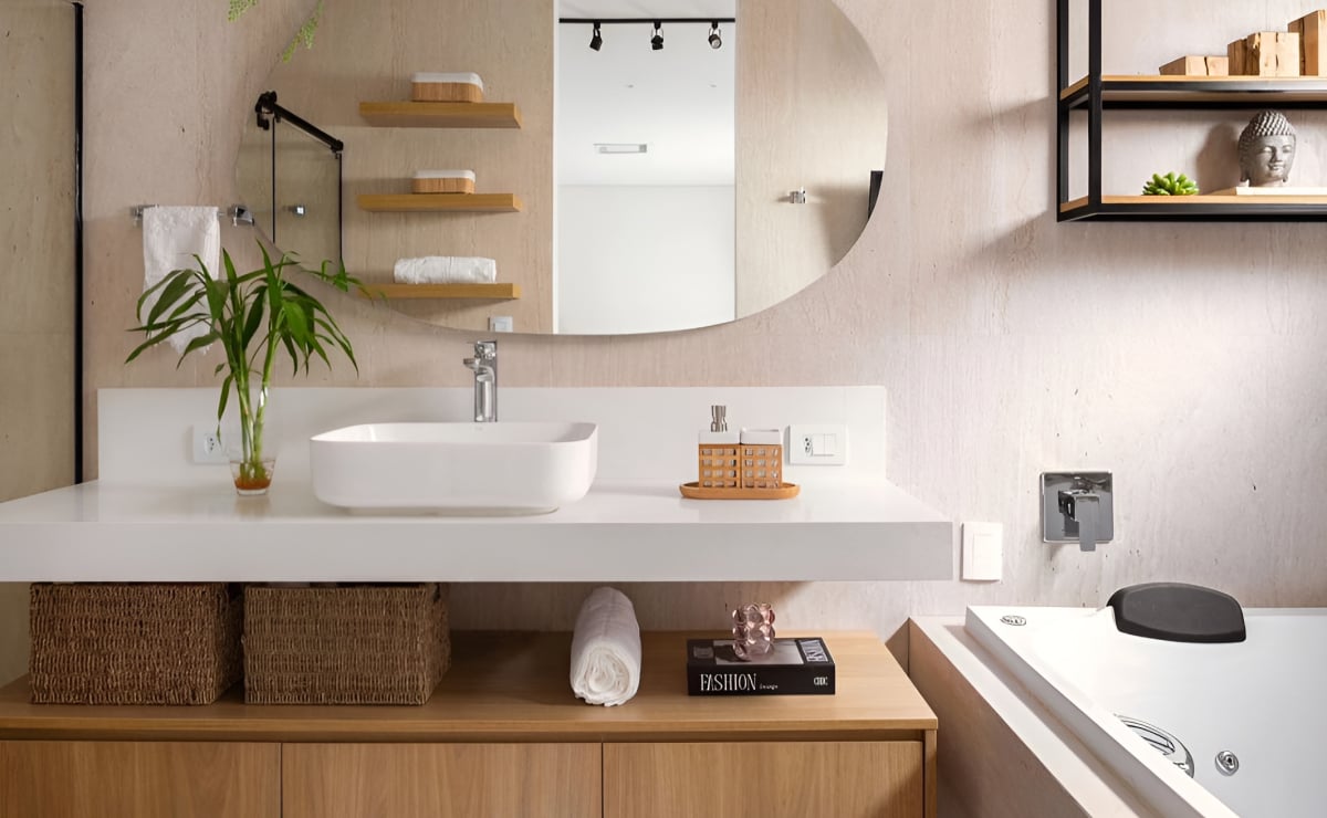 Tendências e ideias de banheiros modernos para renovar seu espaço